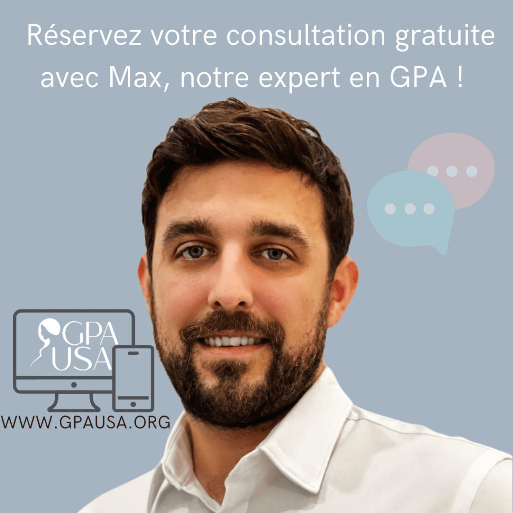 📣 Réservez votre consultation gratuite avec Max, notre expert en GPA ! 🌟